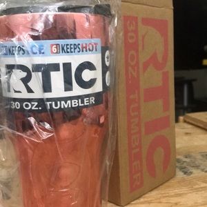 Rtic Rose Gold Tumbler 30 oz